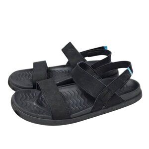 Native Shoes, Slingback Sandals,  Black, Comfort, Outdoor, Size 10 Womens